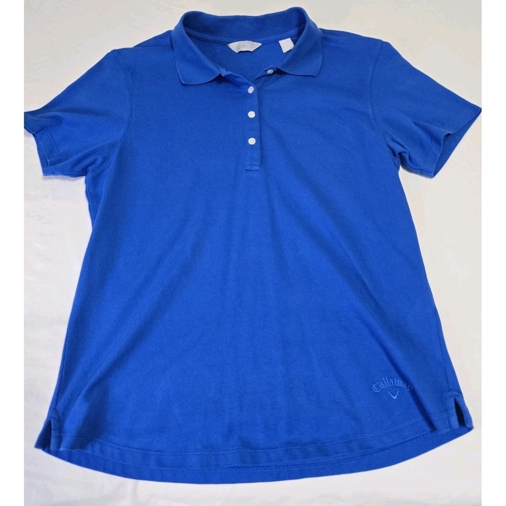 Callaway Golf Girl's XL Blue Polo Shirt